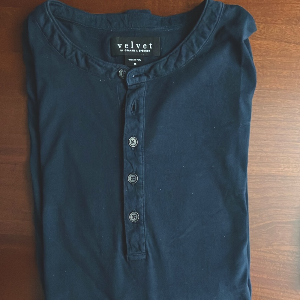 Velvet Henley by Graham Spencer